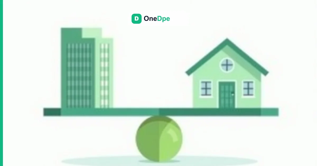 DPE collectif vs DPE individuel : ce que les propriétaires en copropriété doivent savoir